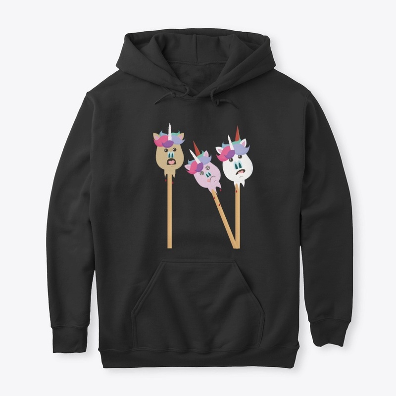 Unicorns Heads On Pikes