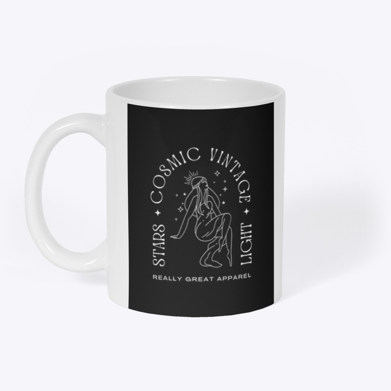Minimalist Vintage Cosmic Girl T-shirt 
