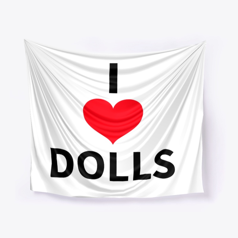 I Heart Dolls Red Heart