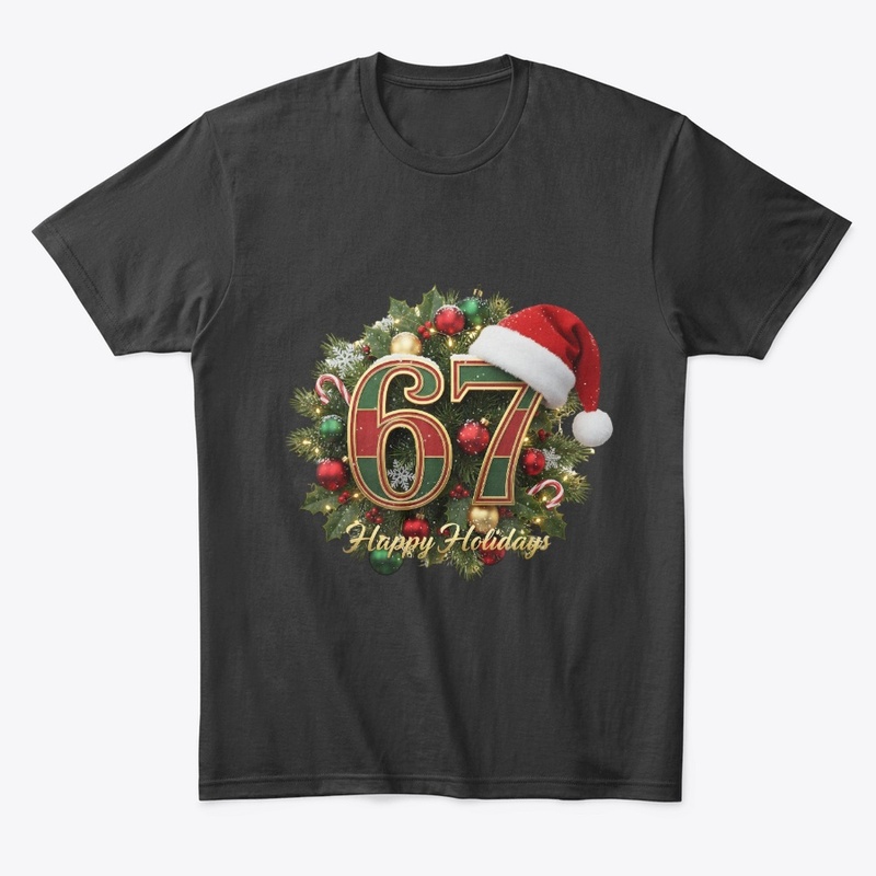 Xmas "67" Wreath - Holiday Decor Gift