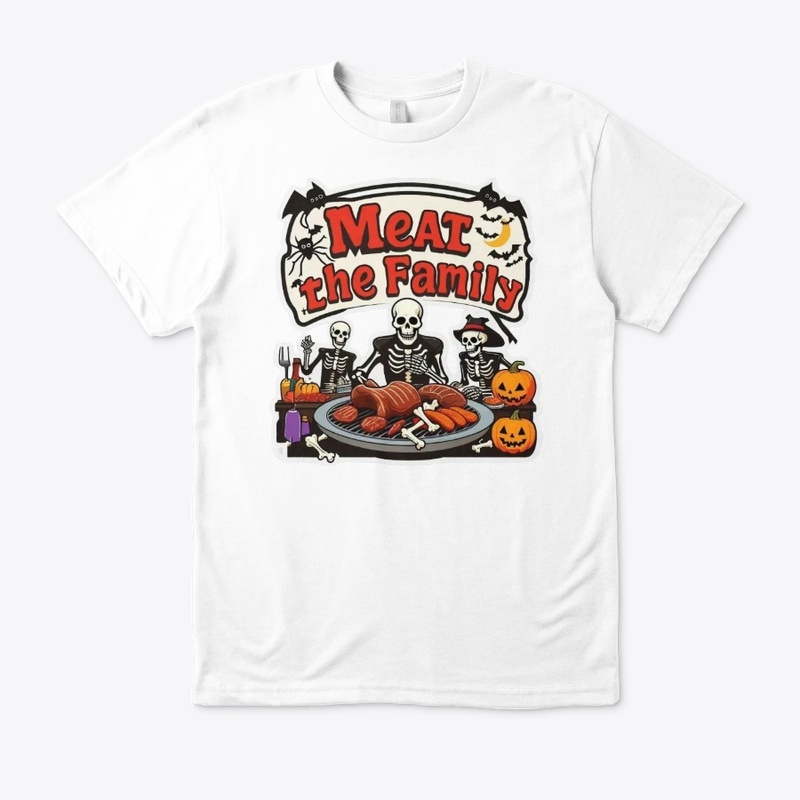 Meat The Family Halloween Skeleton 
