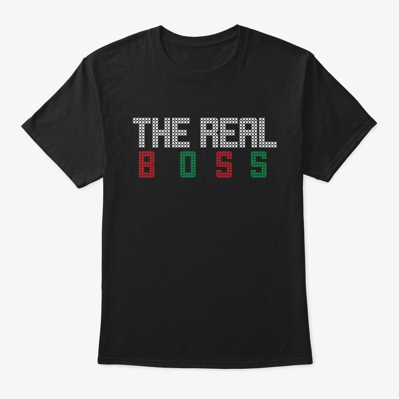 The Real Boss Christmas Shirt