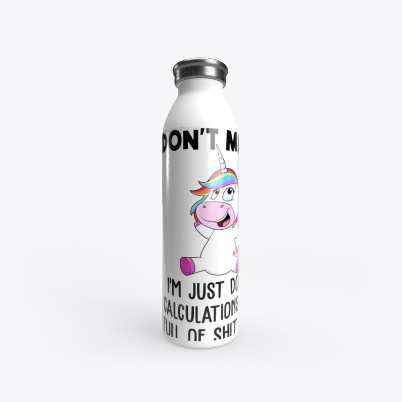 Unicorn Don't Mind Me Funny T-Shirt