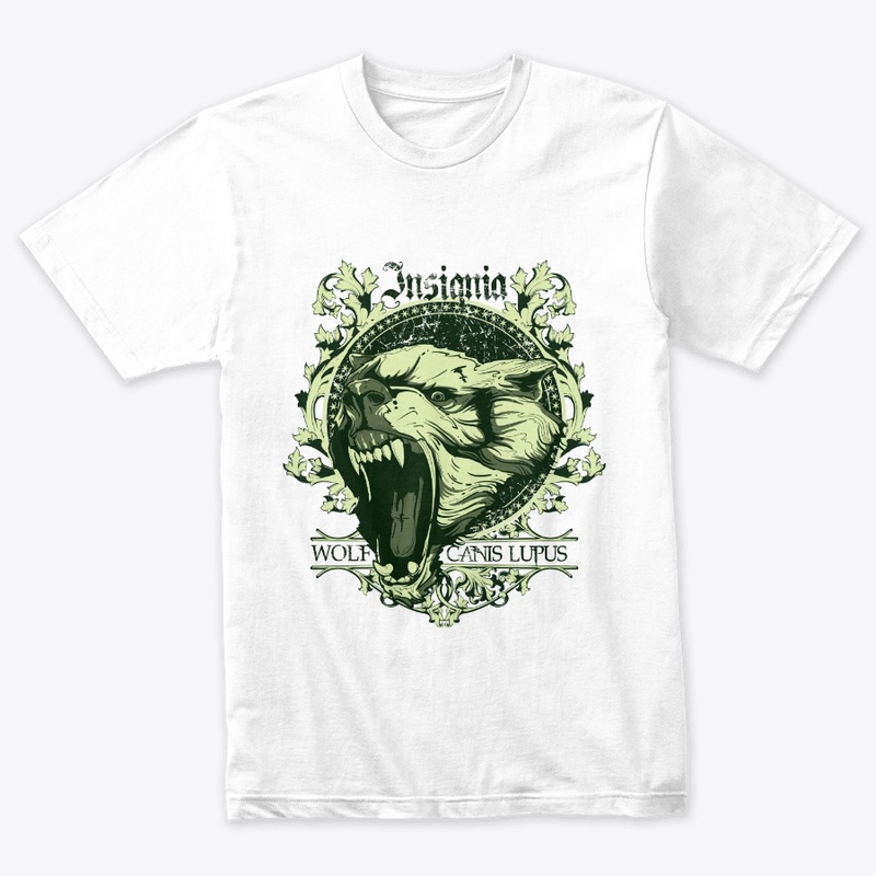 Craze Uk | Insignia Wolf Canis Lupas Tee