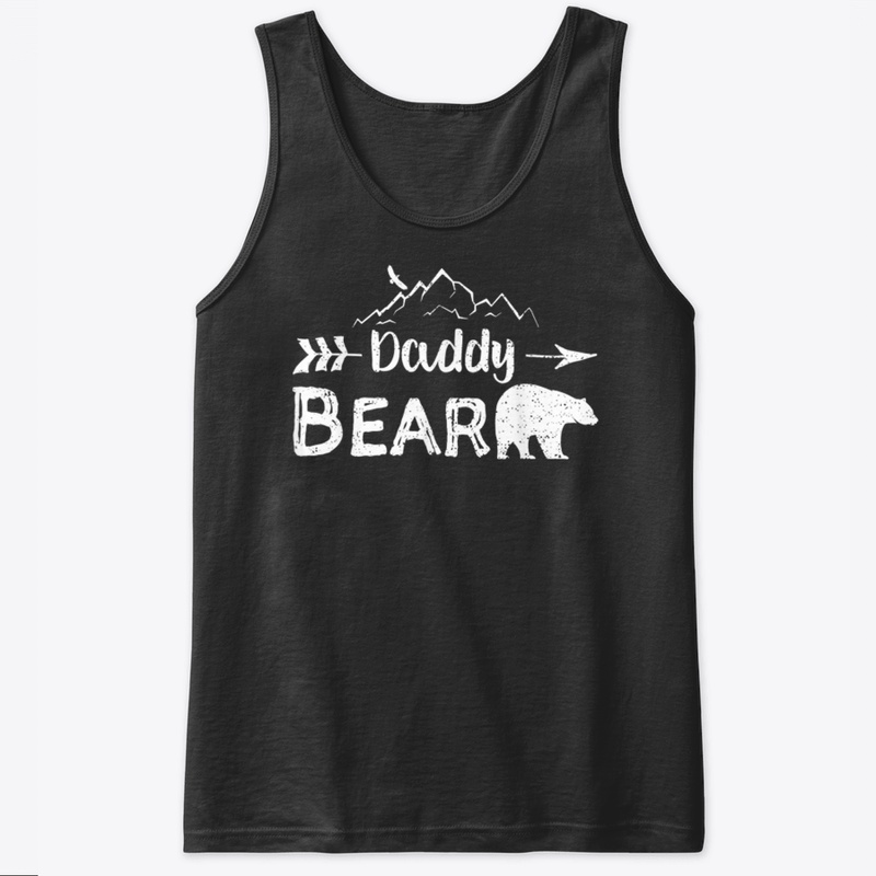 Mens Daddy Bear Shirt Matching Family Ma