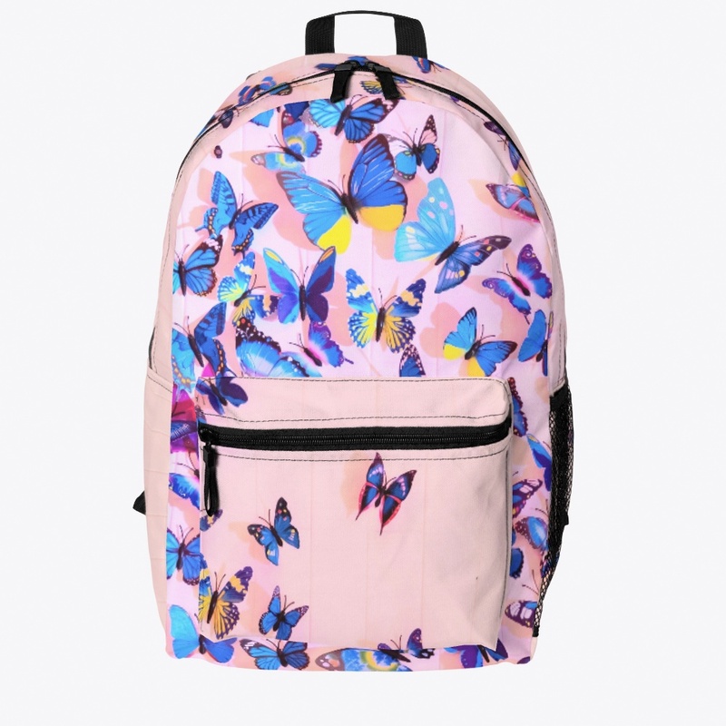 Cute butterfly backpack 