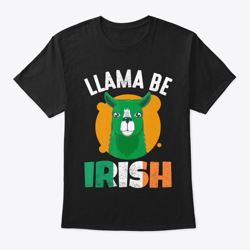 Llama Be Irish St Patricks Day