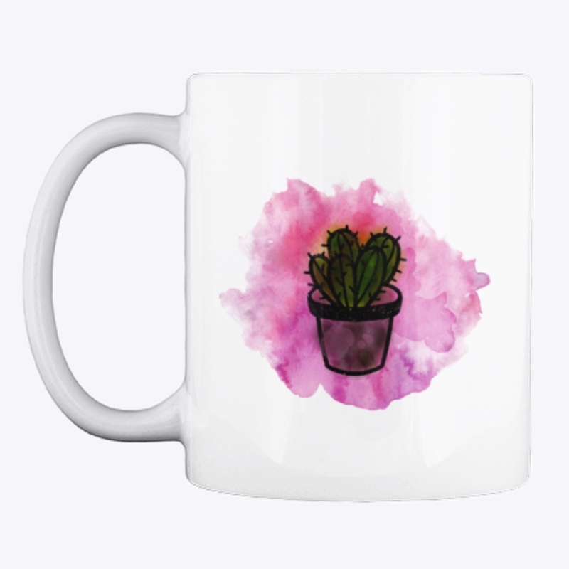 watercolour Cactus 