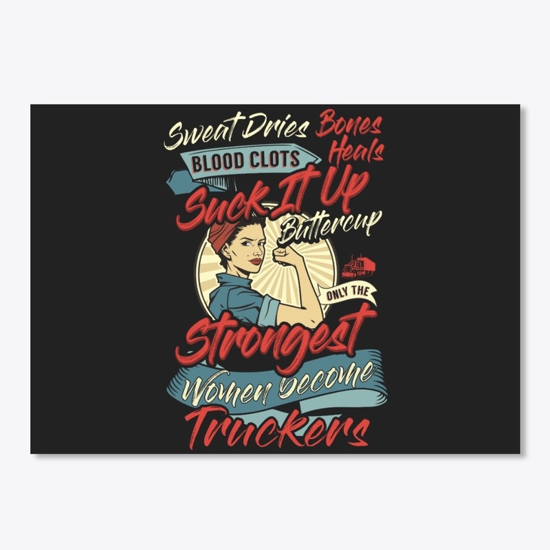 Strong Trucker Hoodie
