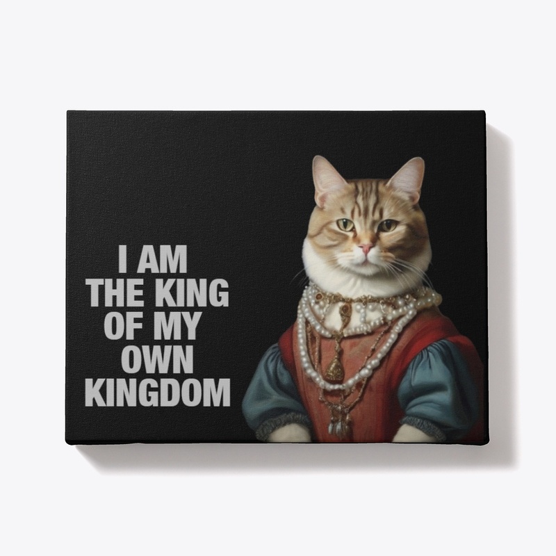 Portrait of cat wearing  pearl necklace
