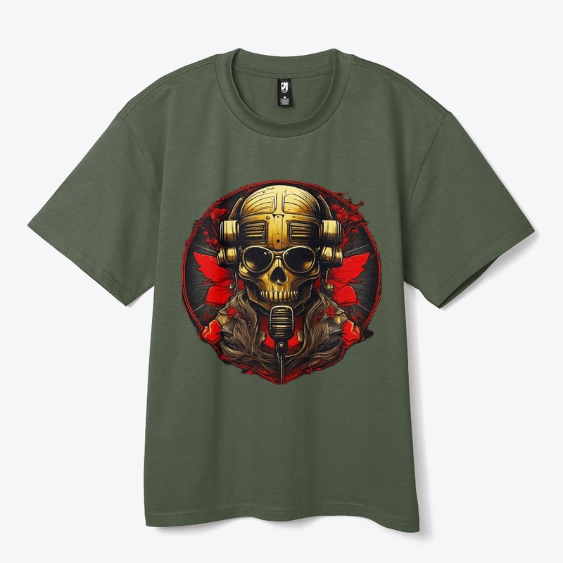 Electric Mic TShirt Design Rock and roll