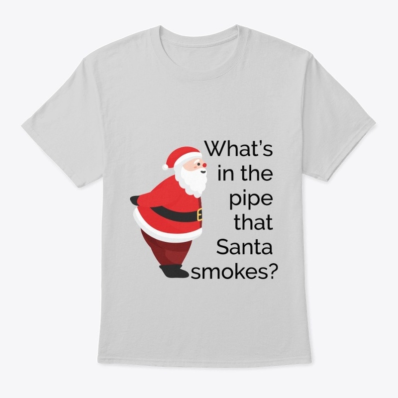 What's in the pipe that santa smokes?