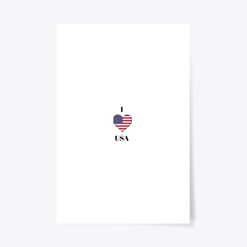 I love USA Tee - 4th of July Tee