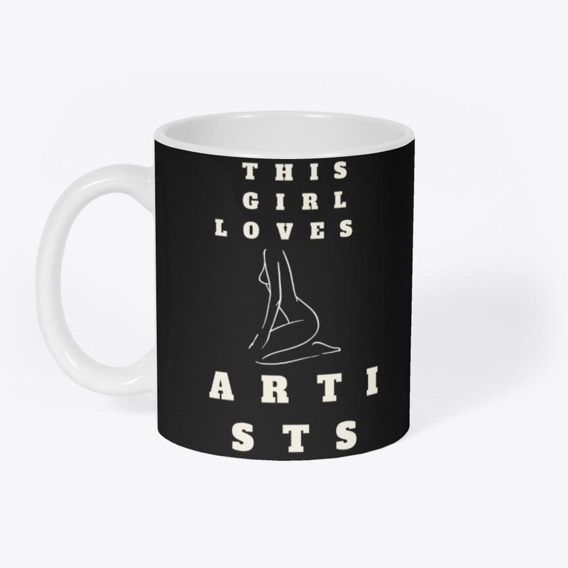 This Girl Loves Artists T-Shirt