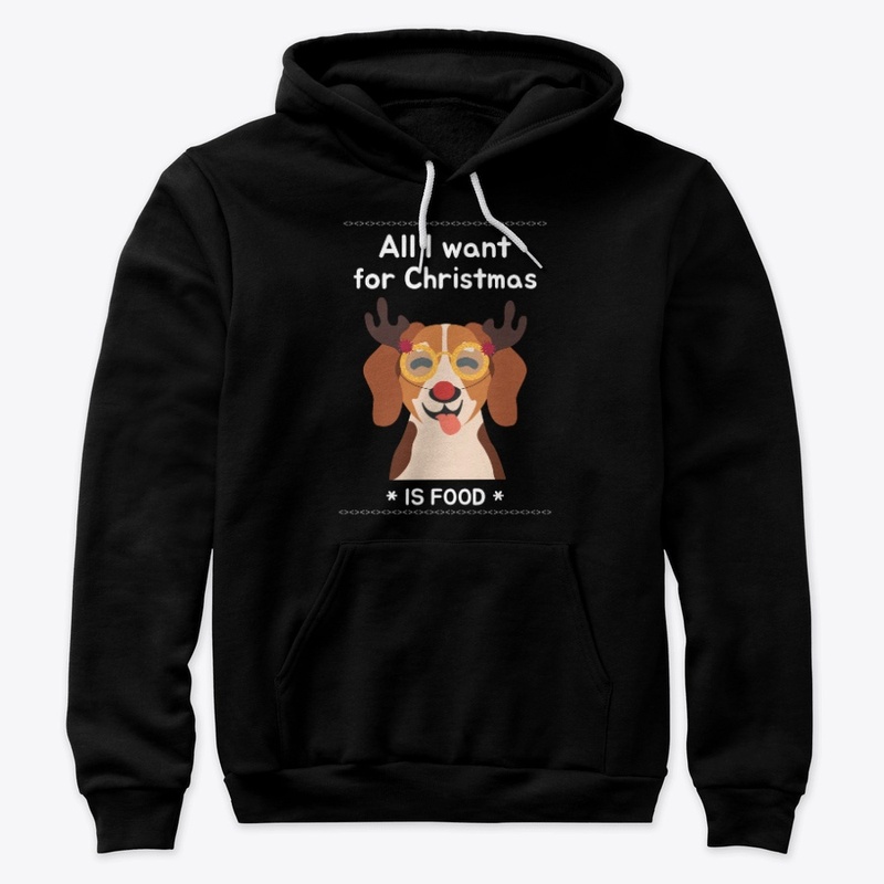 Christmas hoodie cute dog