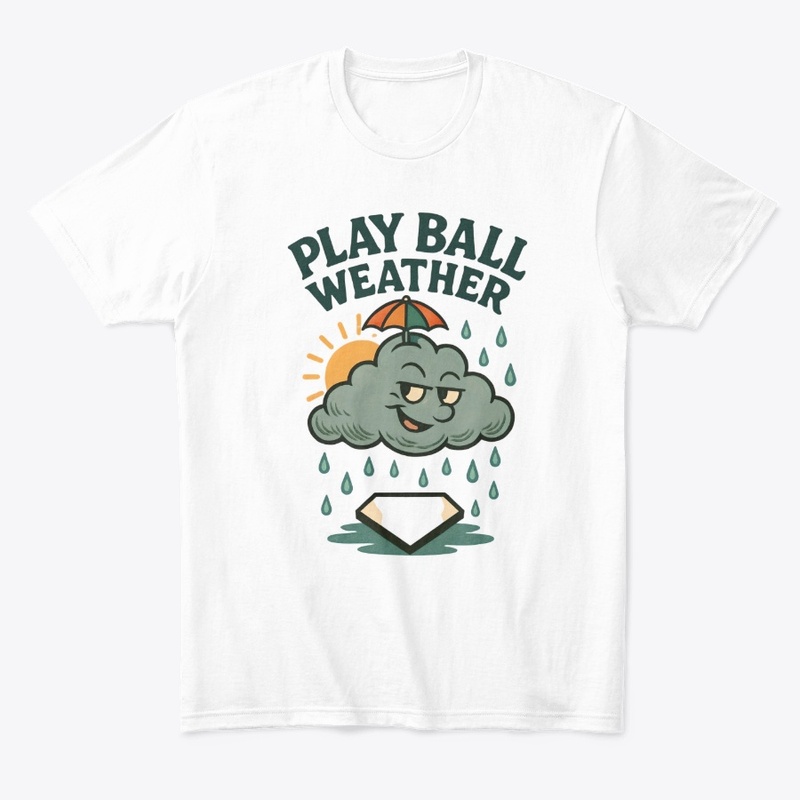 Playful Weather Baseball Tee
