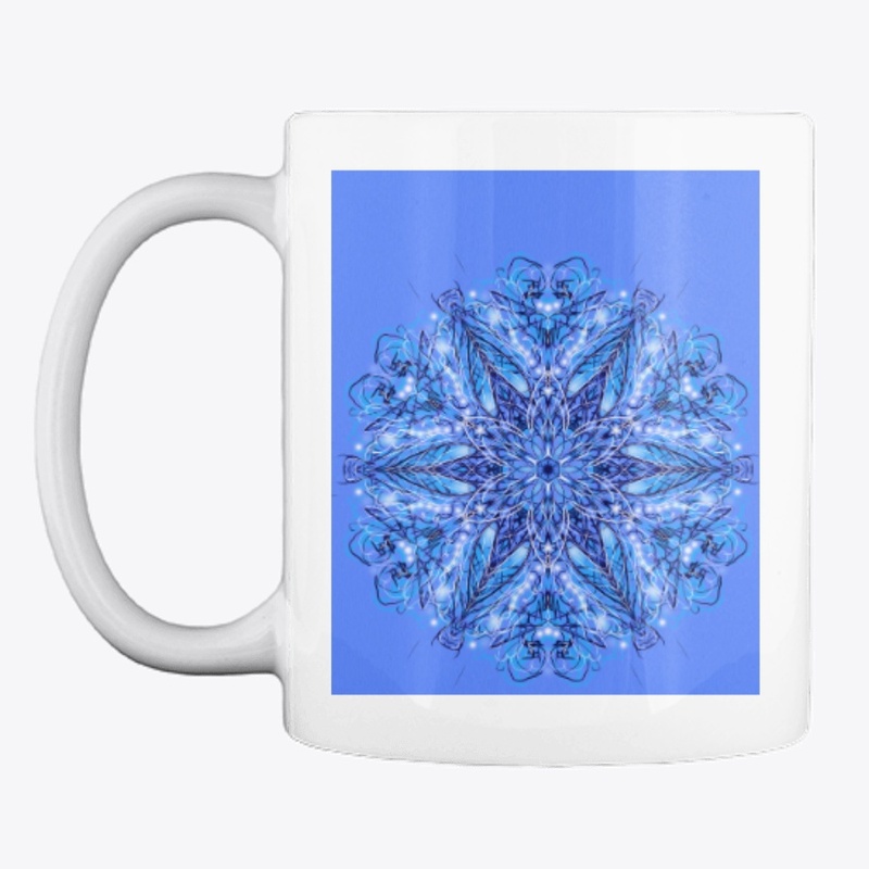 Mandala "Gentle Blue"