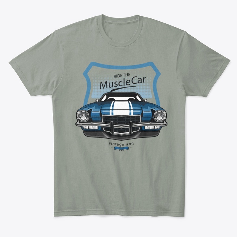 Muscle Car T-shirt Design