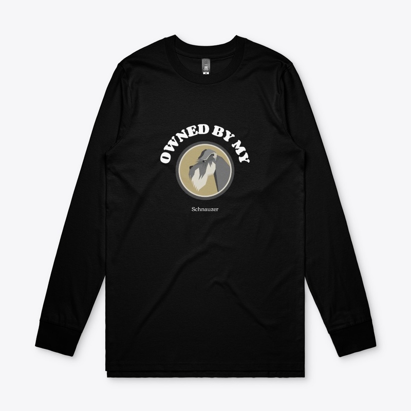 OWNED BY MY SCHNAUZER DOG DESIGN