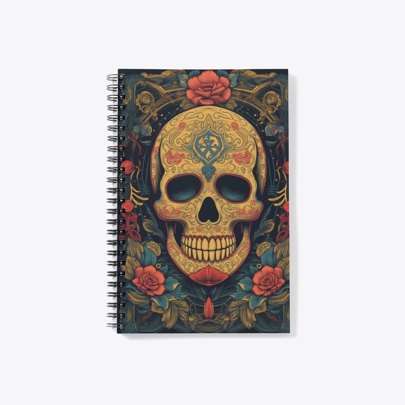 Embrace Afterlife: Dia de Muertos Skull
