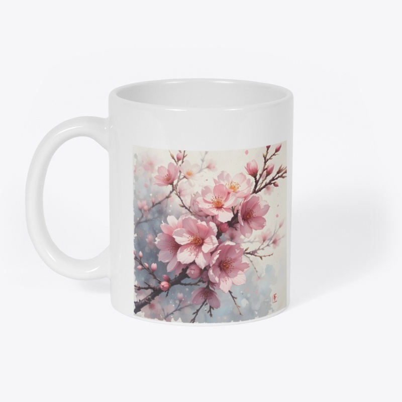 Plum blossoms bloom beautifully