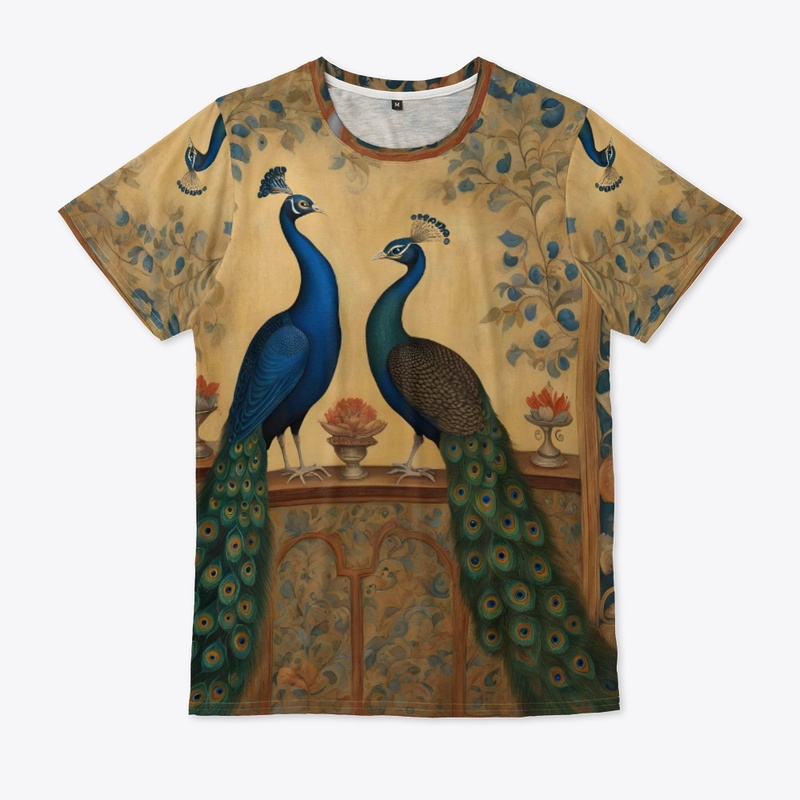 Medieval Peacock Print