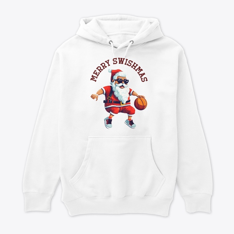 Merry Swishmas Santa Basketball