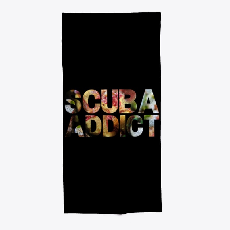 Scuba addict frog fish