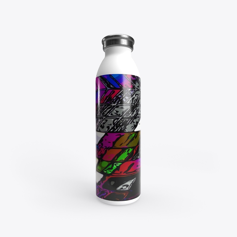 Multicolor Geometric Abstract Pattern 