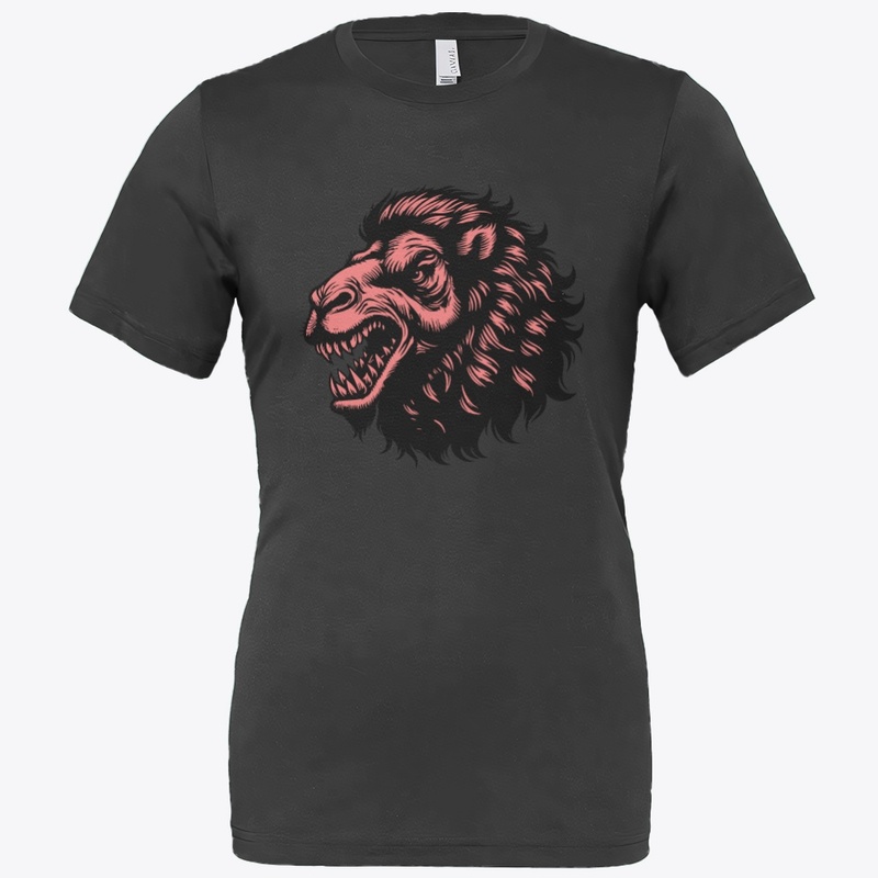 Fierce Angry Camel Art