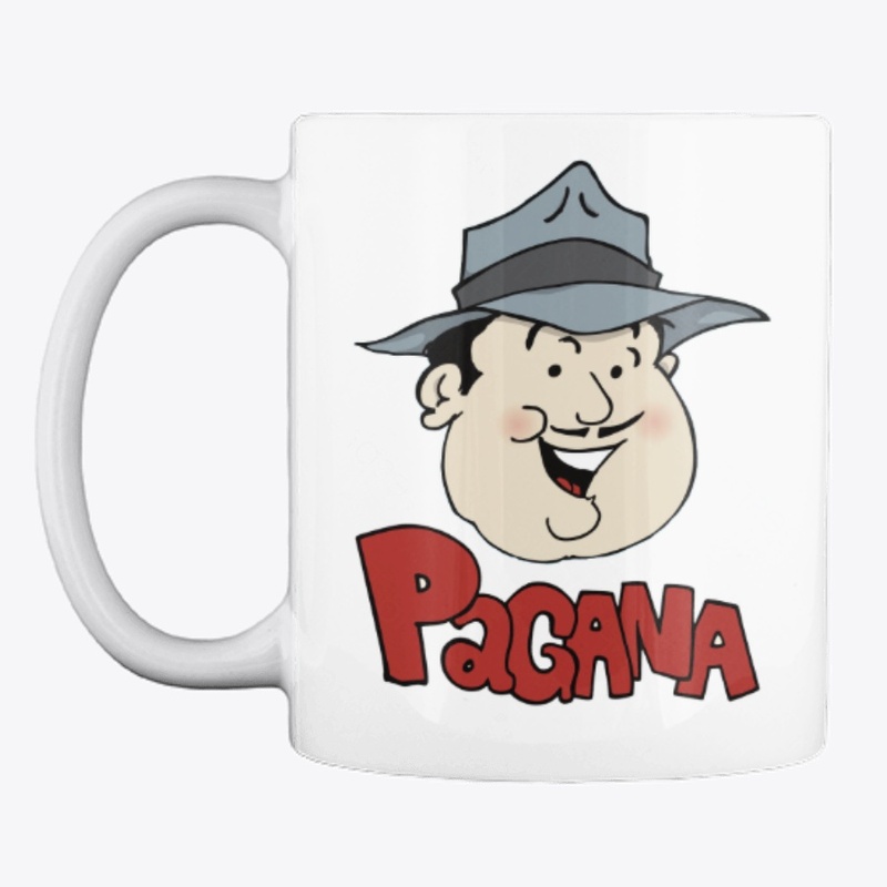 Schwartzy and Pagana left-handed mug