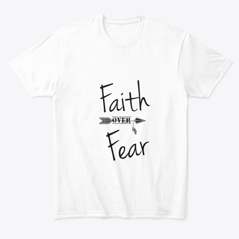 T-Shirts Faith Over Fear Simple.