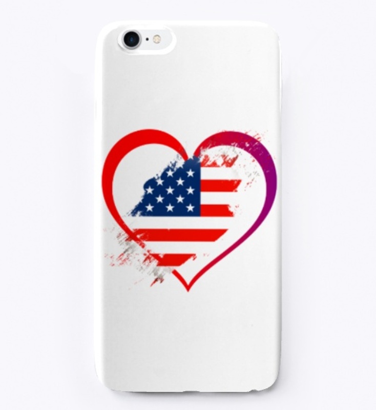 American Heart Flag Tee