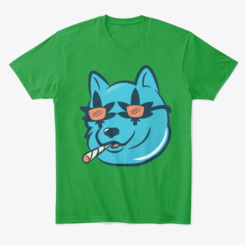 Simple Blue Dog Halloween Costume