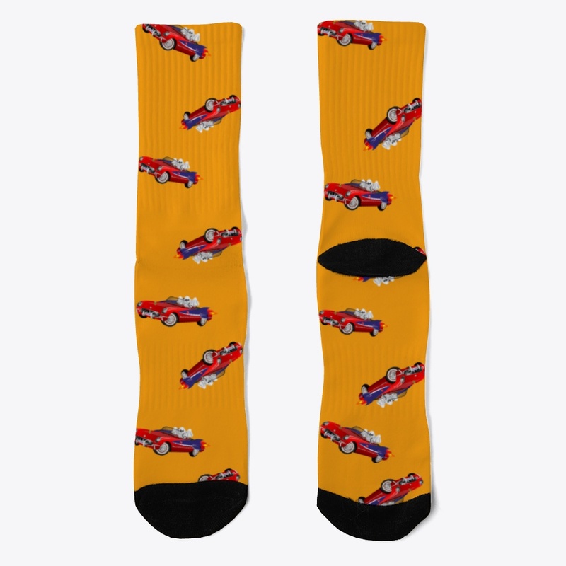 Astro Car Logo Socks
