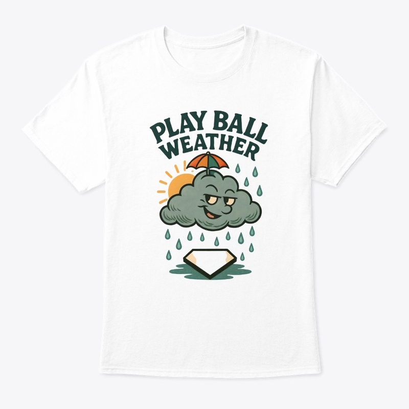 Playful Weather Baseball Tee