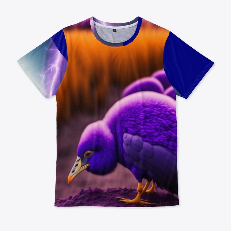 A wood duck swimming