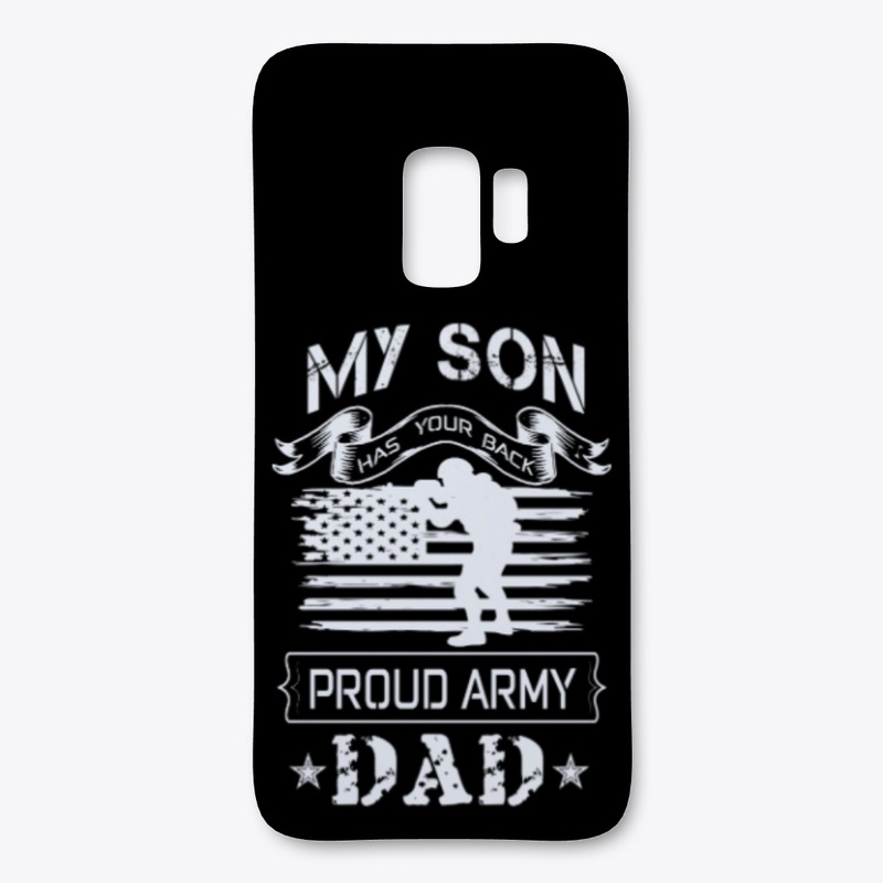 PROUD ARMY DAD- PATRIOTIC T SHIRT