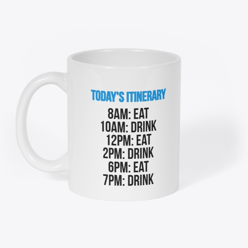 Today's Cruise Itinerary Mug