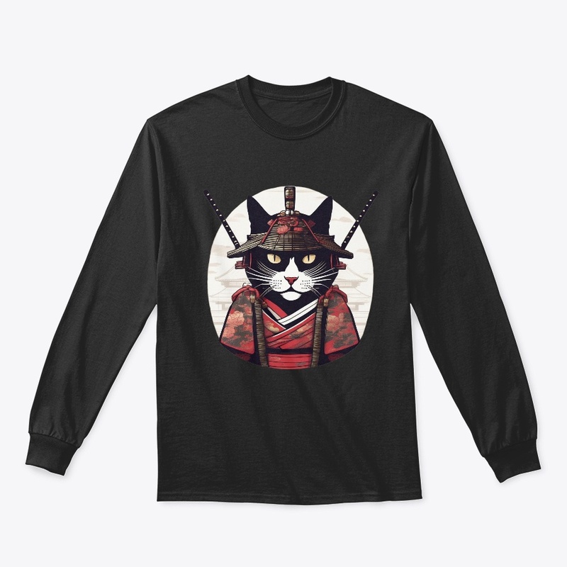 Samurai Cat - Fierce and Furry Warrior