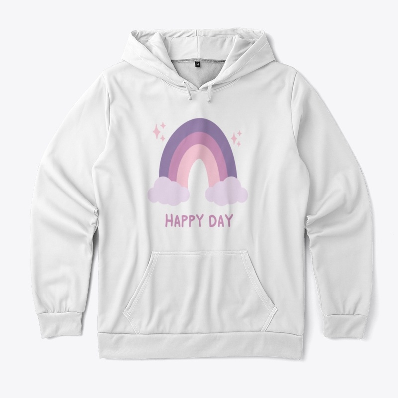 White Unisex Hoodie