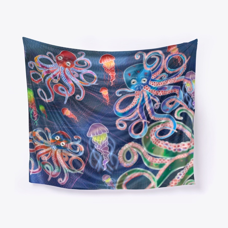 Octopus Tapestry