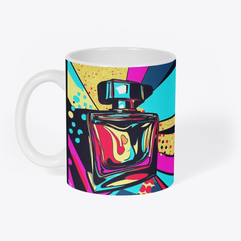 Retro Fragrance bottle design hoodie