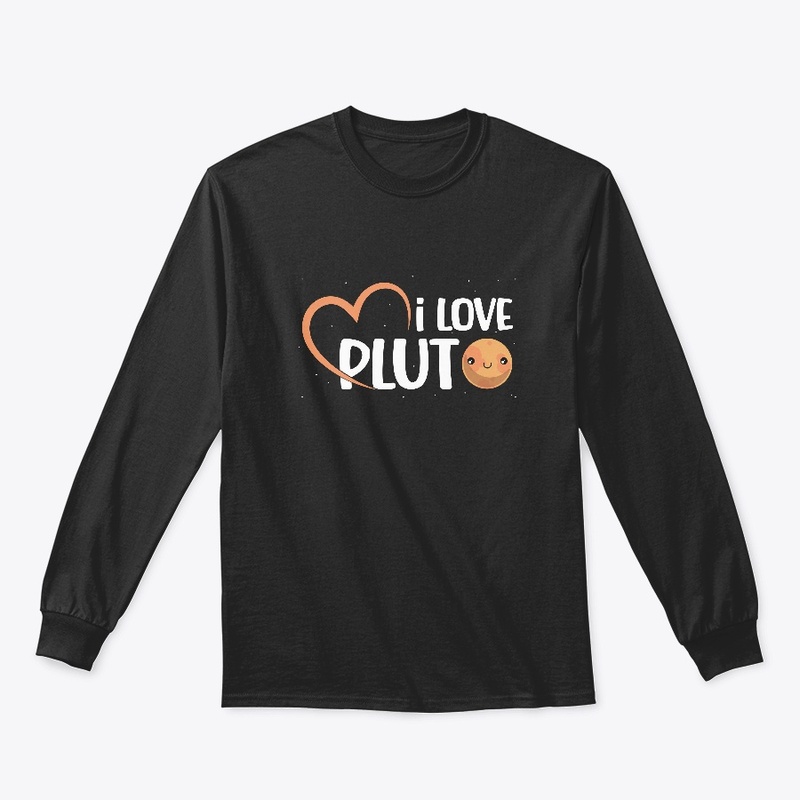 I Love Pluto Dwarf Planet Solar System