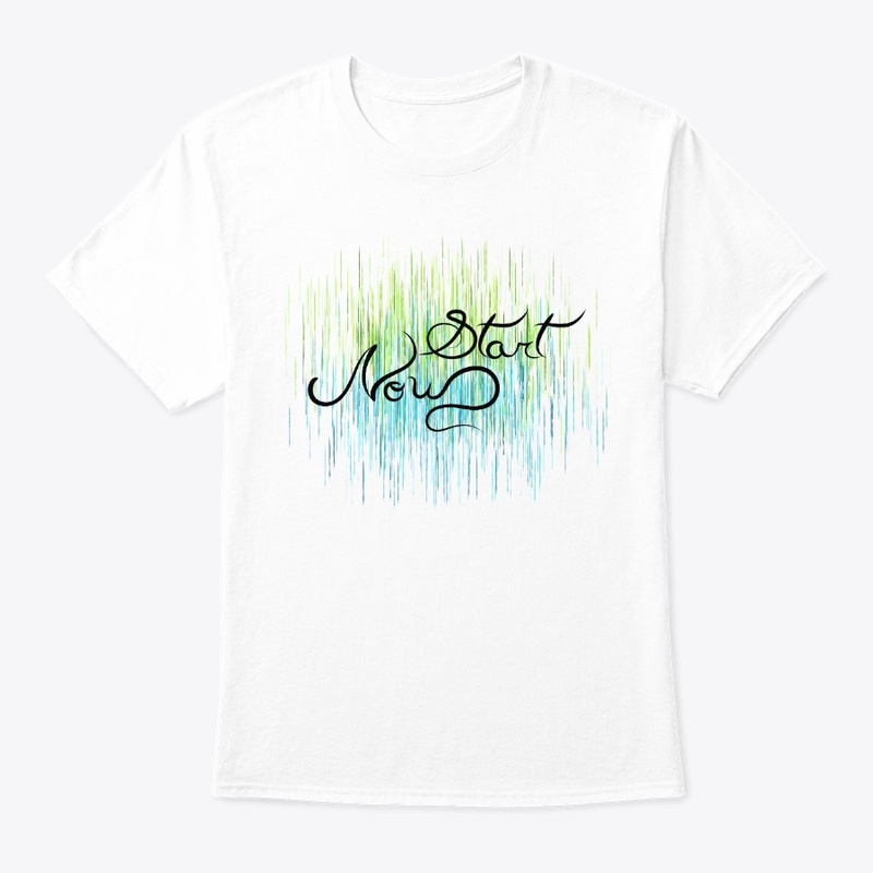 Art Lettering: "Start Now"