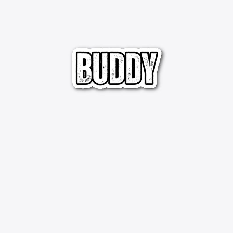 Personalized Name "Buddy" Vintage