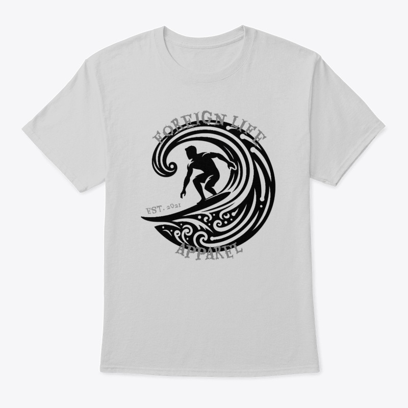 Foreign Life Surf Icon Grey Font