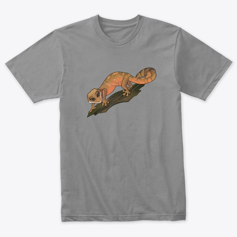 Sage Cat Gecko Extra Soft Tee