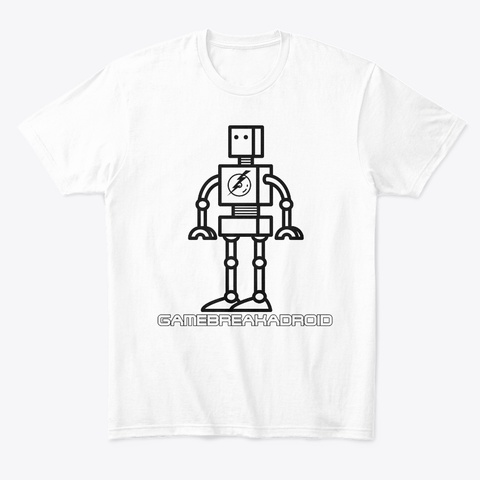 Gamebreaka Droid Spring Collection White T-Shirt Front