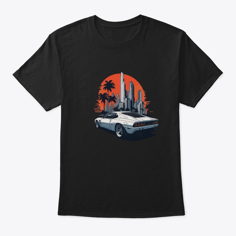 Custom Car Art Tee - Street Style